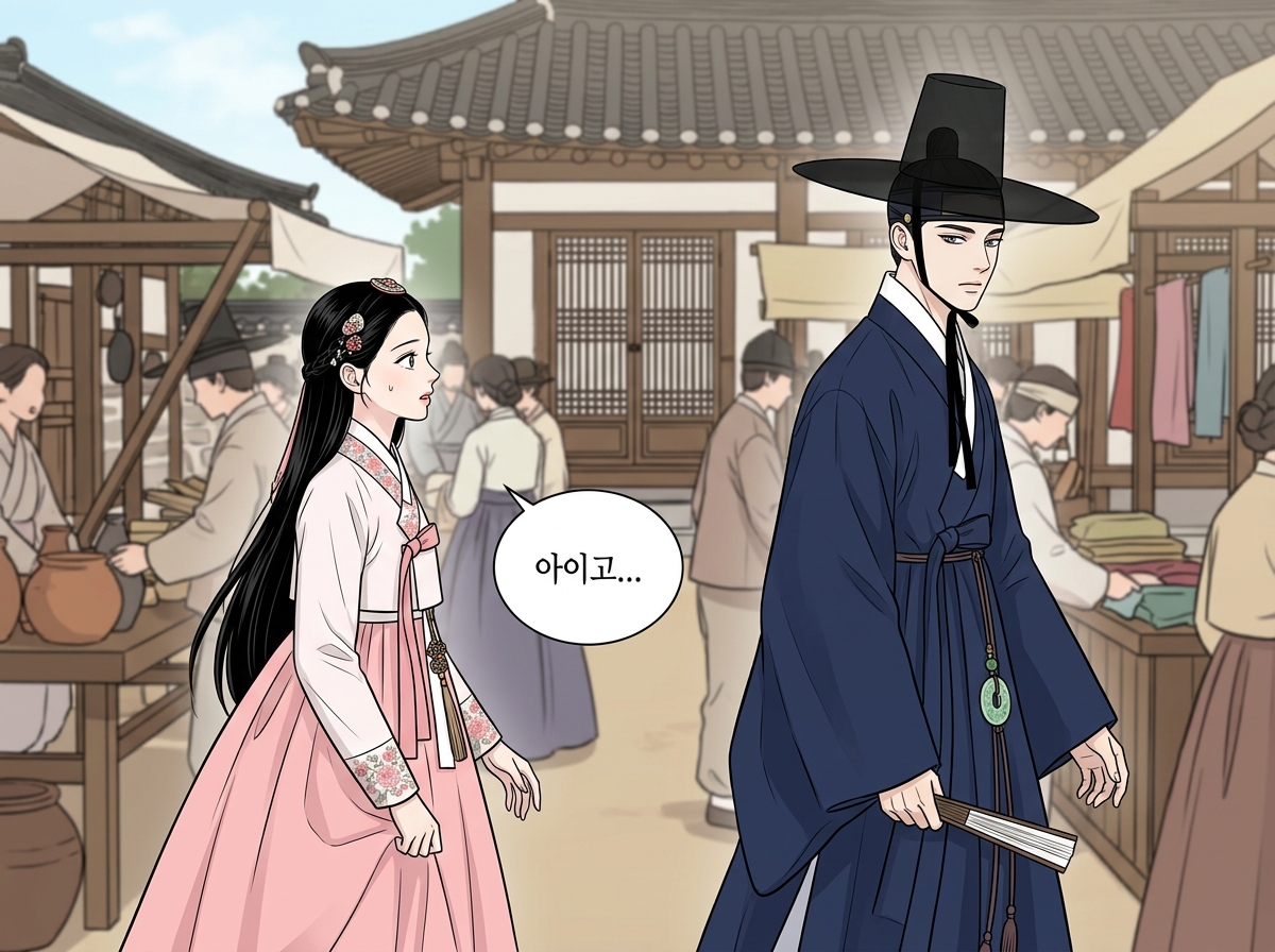 갓을 쓴 자의 귀환 6컷