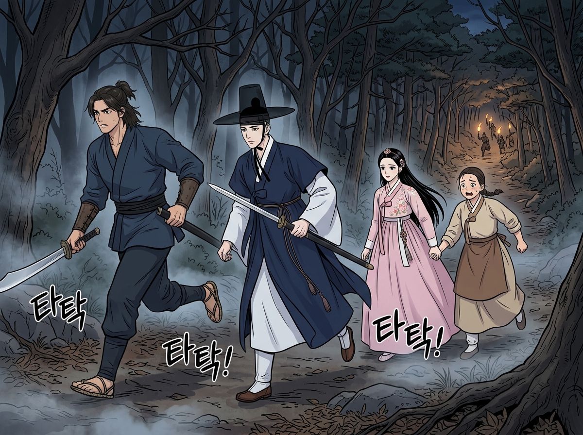 갓을 쓴 자의 귀환 22컷