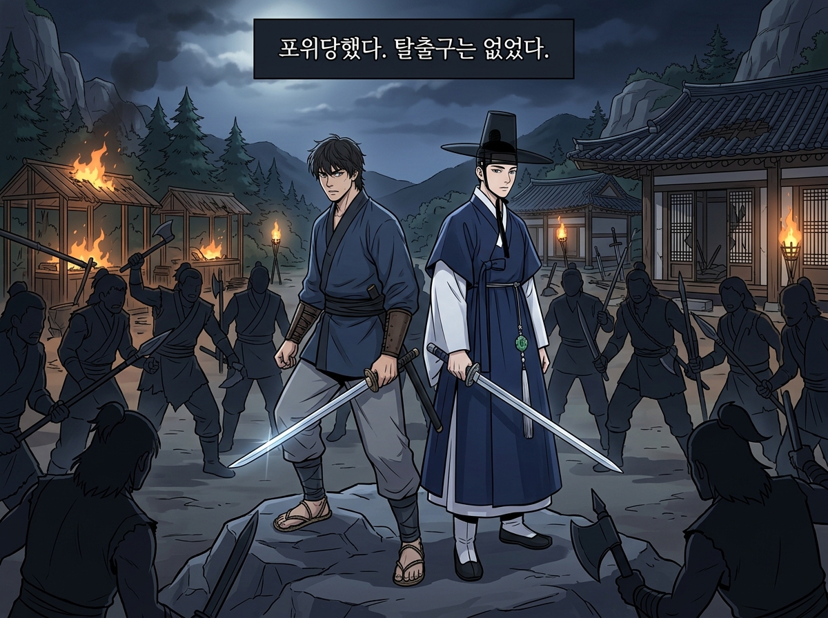 갓을 쓴 자의 귀환 24컷