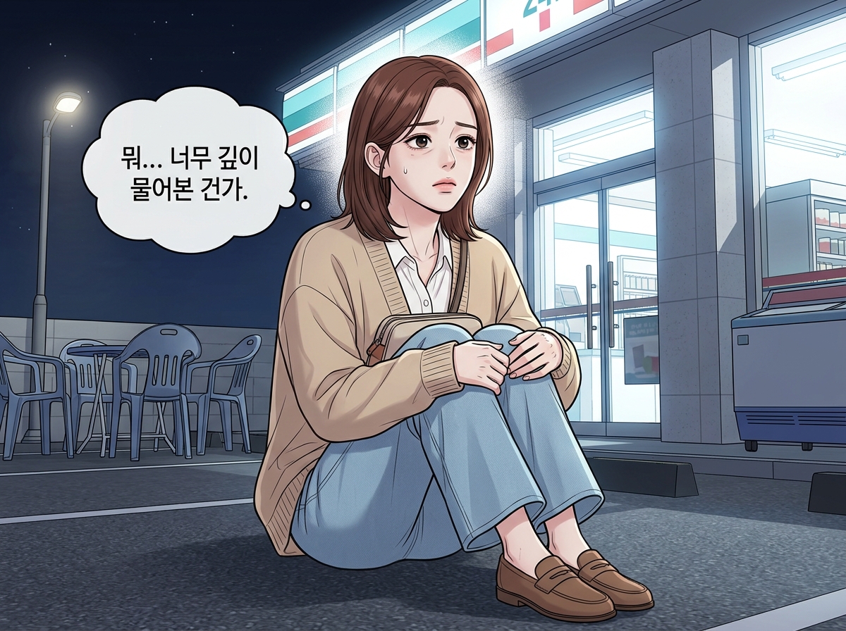 새벽 4시의 두 사람 5컷