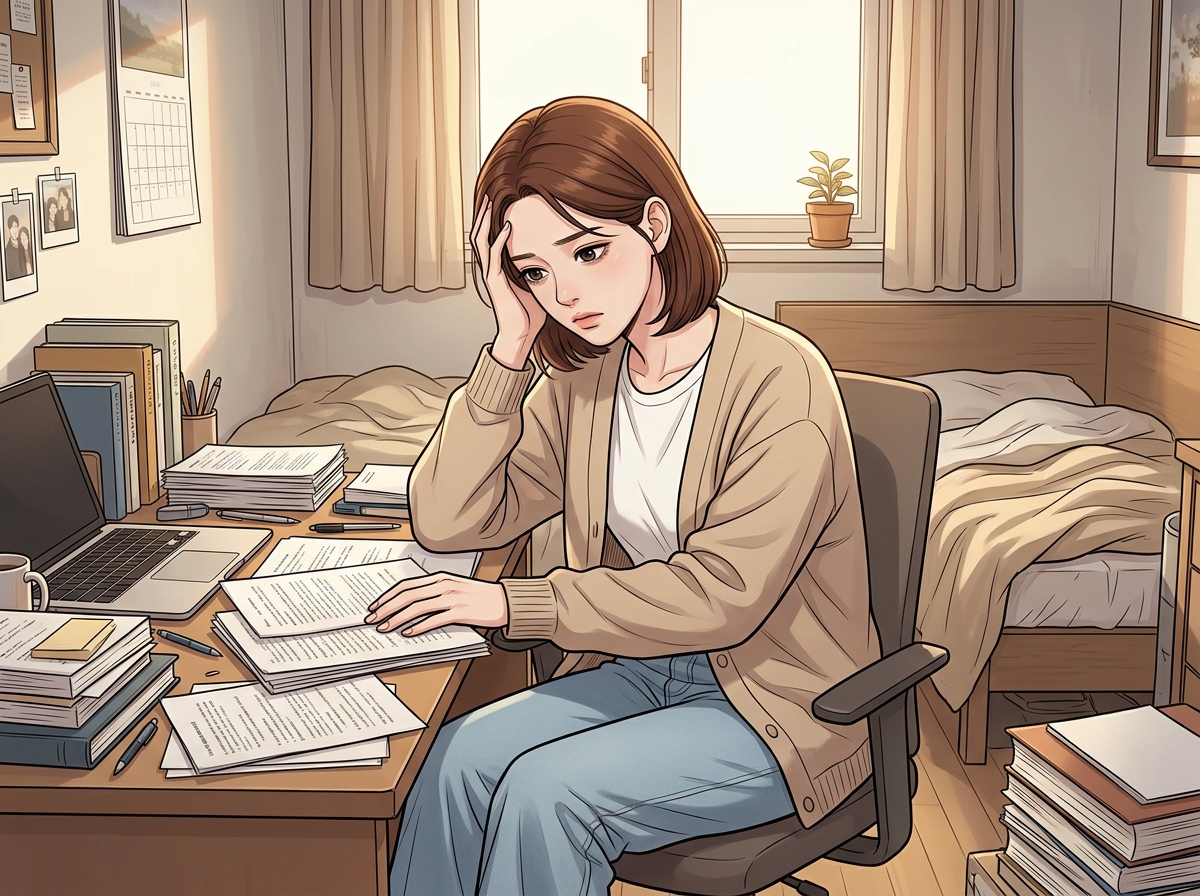 새벽 4시의 두 사람 9컷