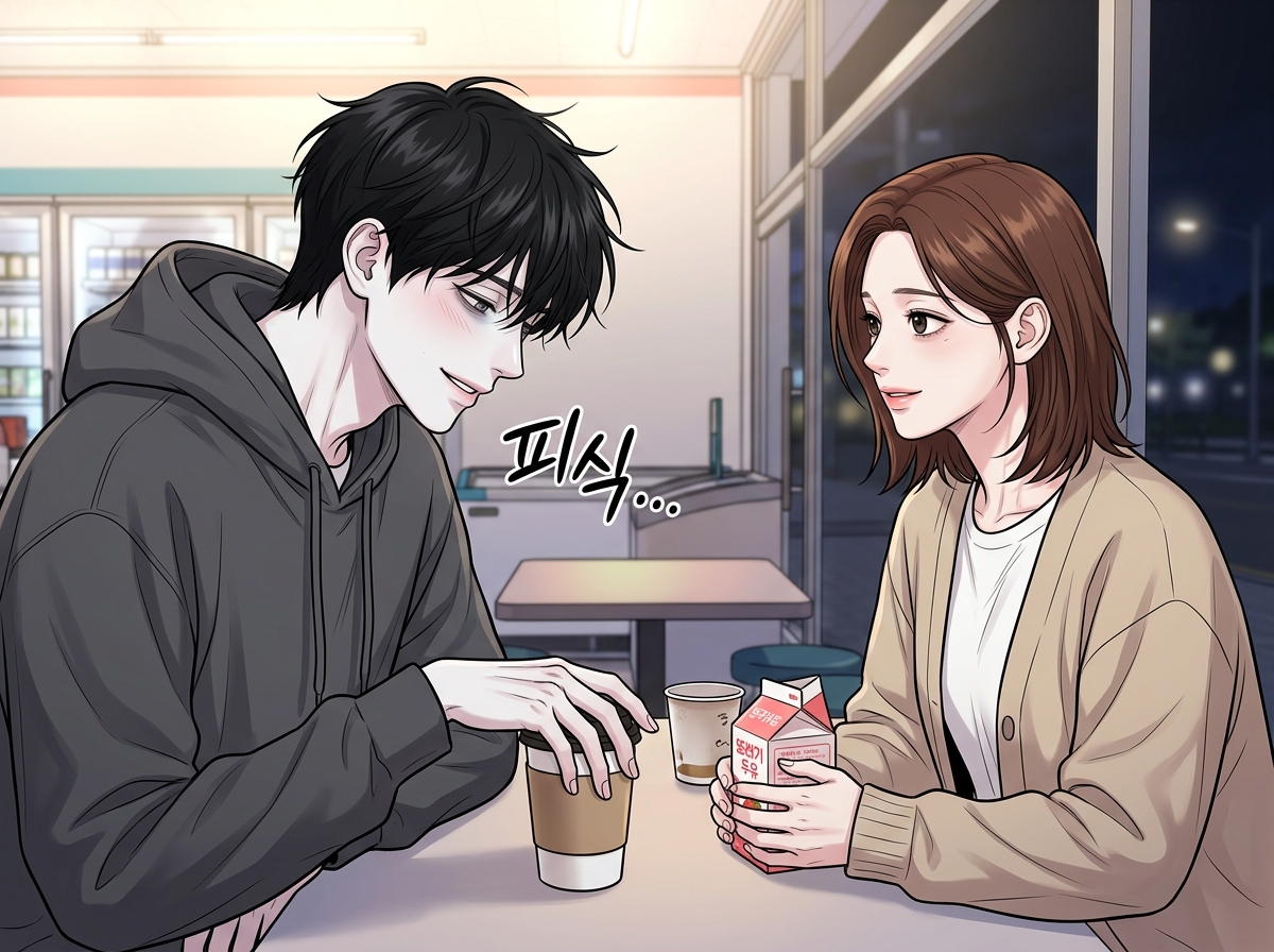 새벽 4시의 두 사람 30컷