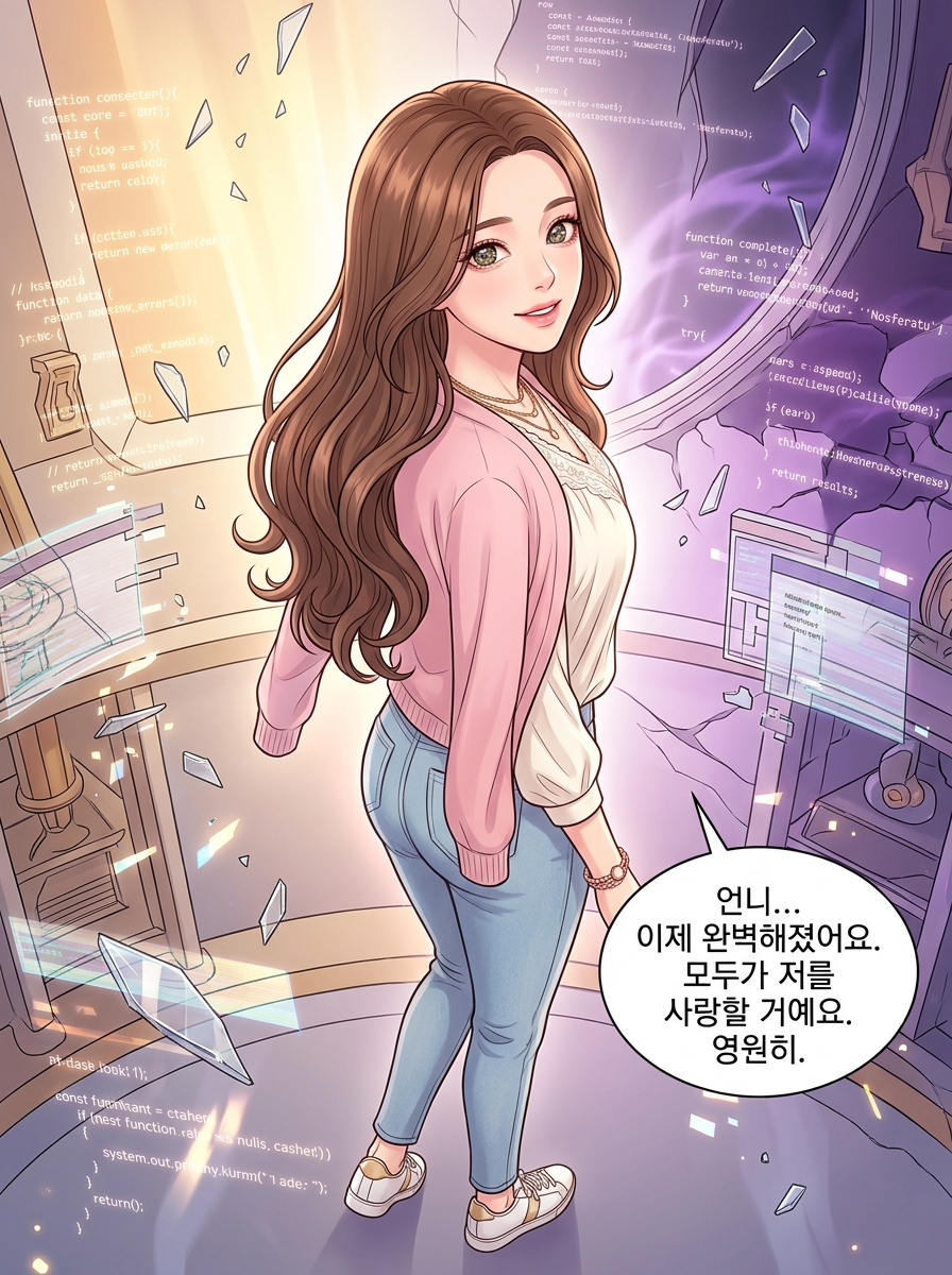 거울 속의 집행자 3컷