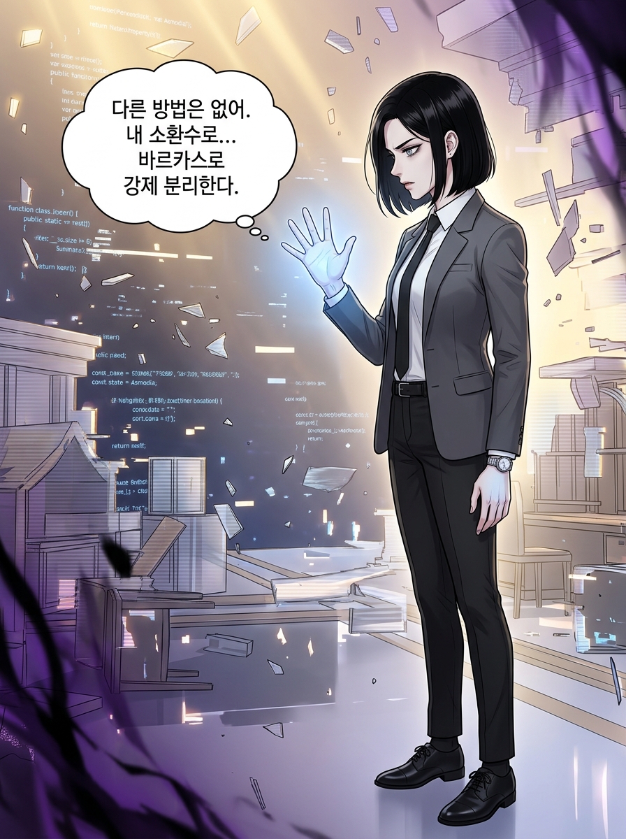 거울 속의 집행자 5컷