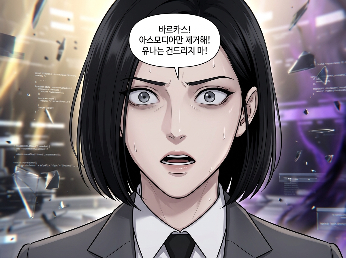 거울 속의 집행자 14컷