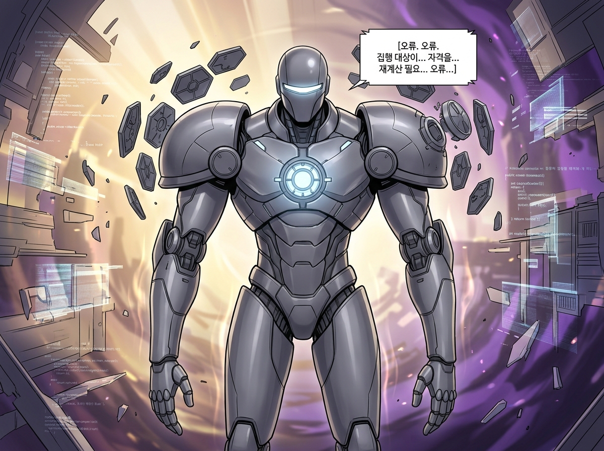 거울 속의 집행자 28컷