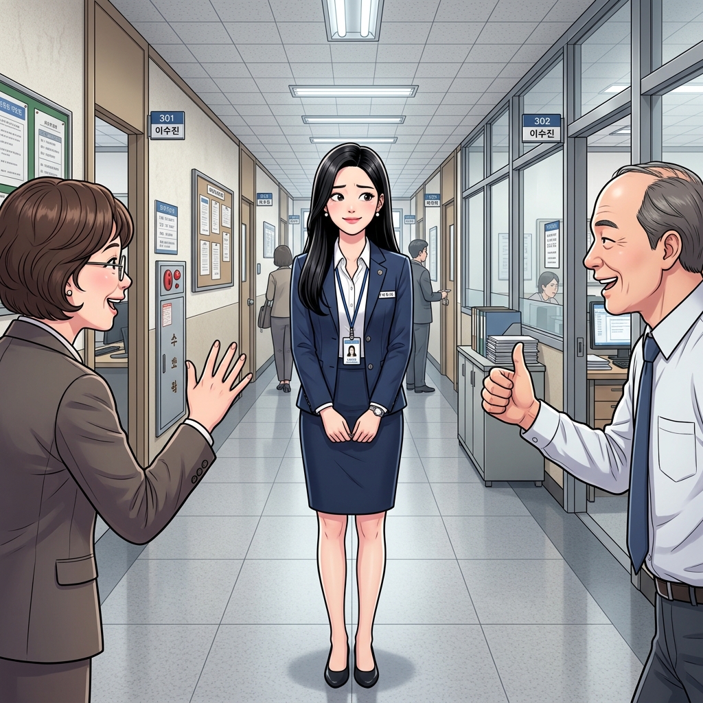 민원의 여왕 4화: 소문의 대가 4컷