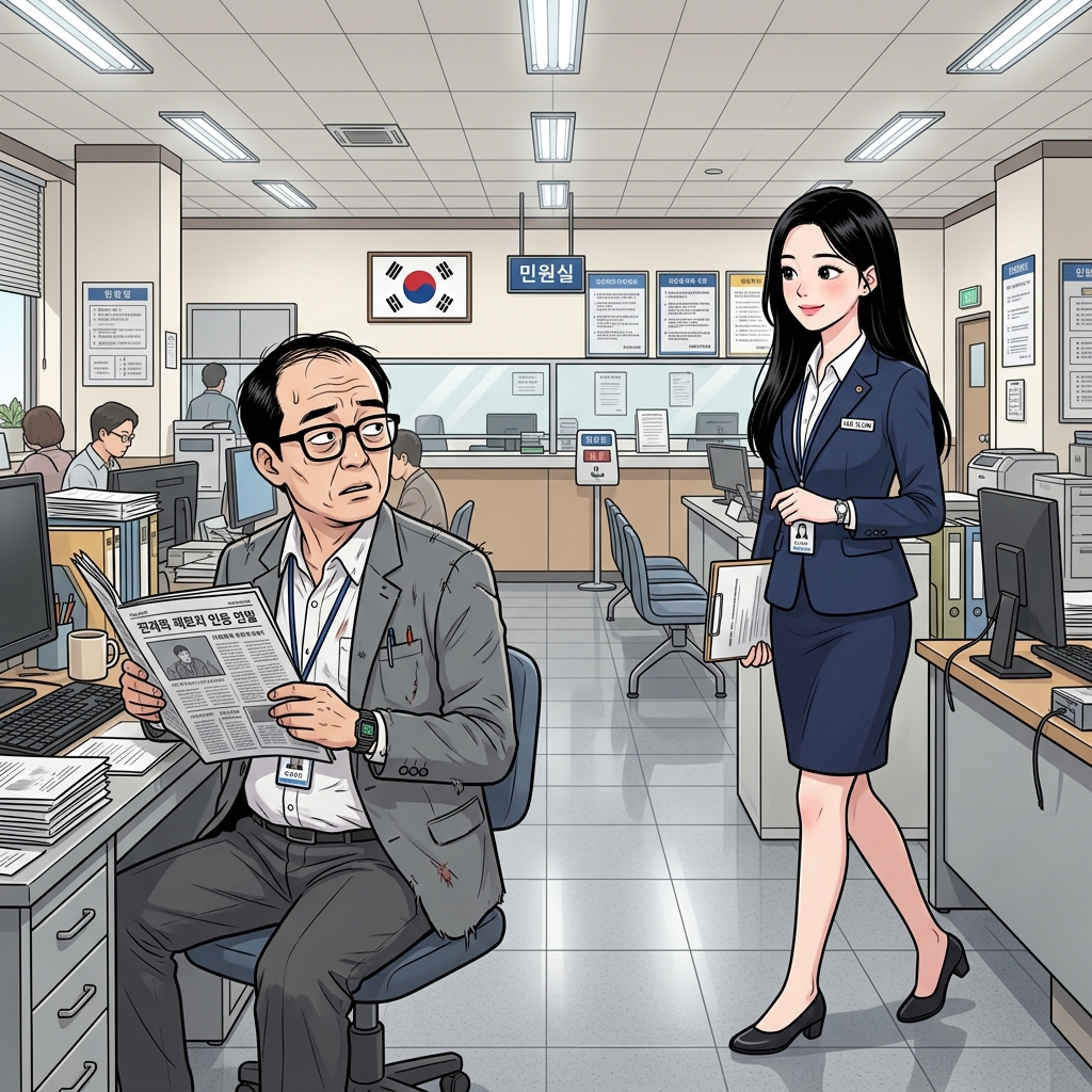 민원의 여왕 4화: 소문의 대가 6컷