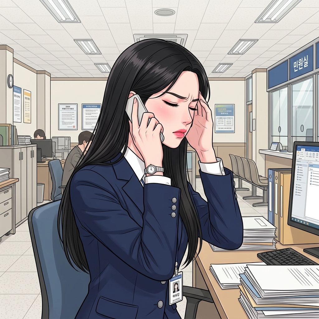 민원의 여왕 4화: 소문의 대가 12컷