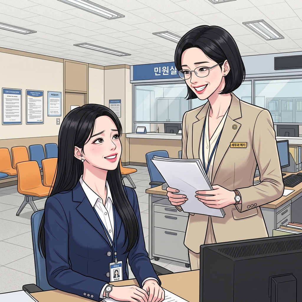 민원의 여왕 4화: 소문의 대가 13컷
