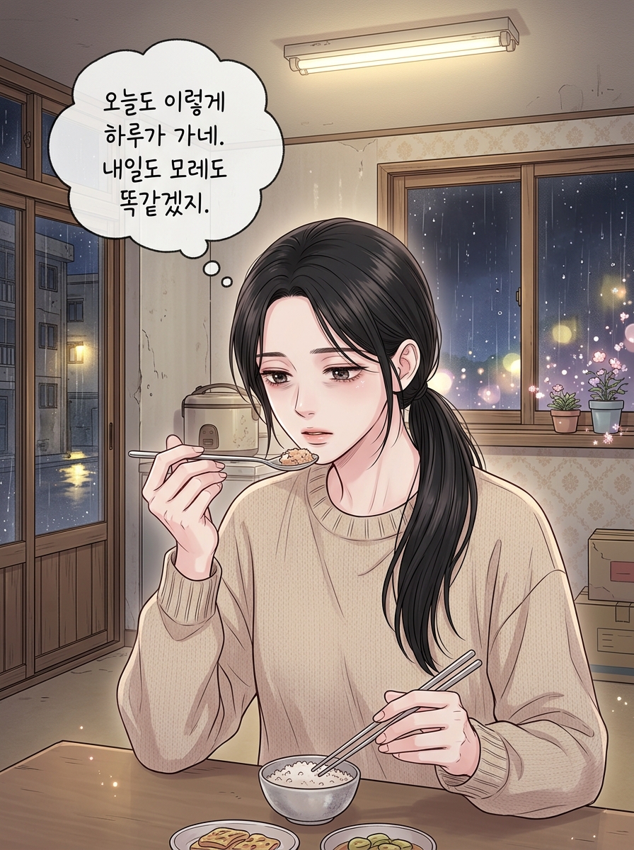 거짓말의 균열 9컷