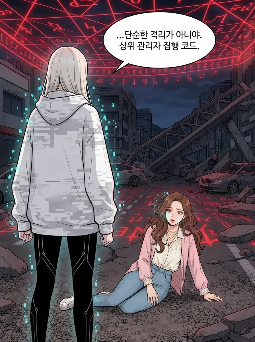 핏빛 격리, 유나의 선택 3컷