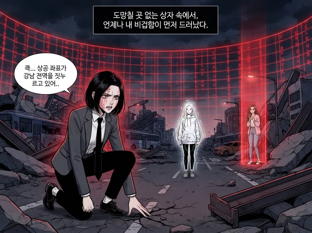 핏빛 격리, 유나의 선택 9컷