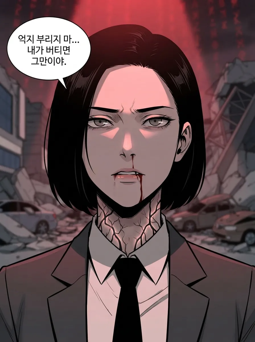 핏빛 격리, 유나의 선택 10컷