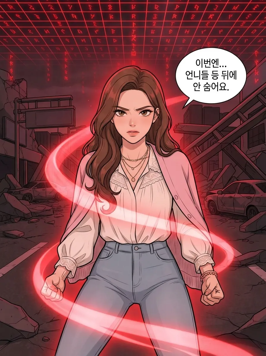 핏빛 격리, 유나의 선택 13컷