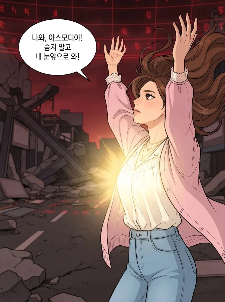 핏빛 격리, 유나의 선택 17컷