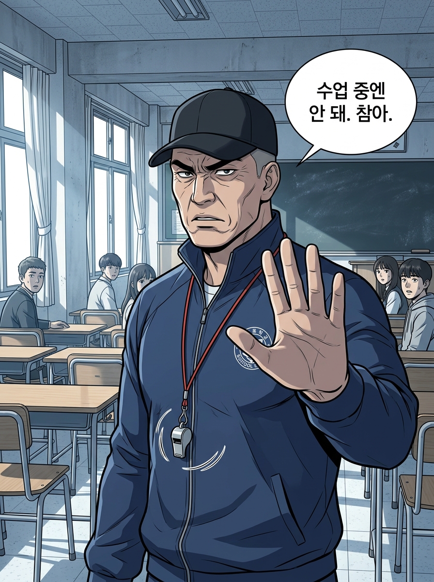 체육쌤의 비밀 14컷