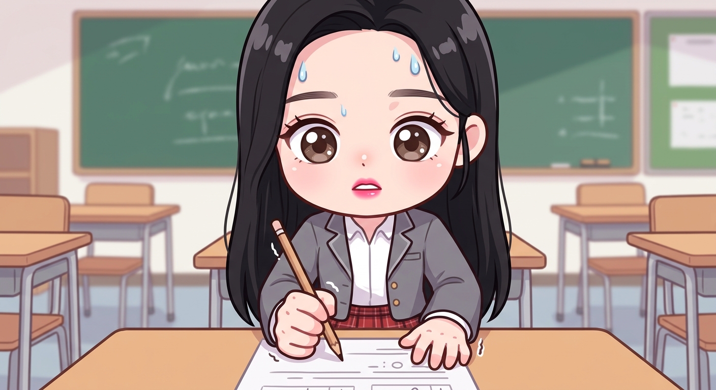 수능 루프 4컷