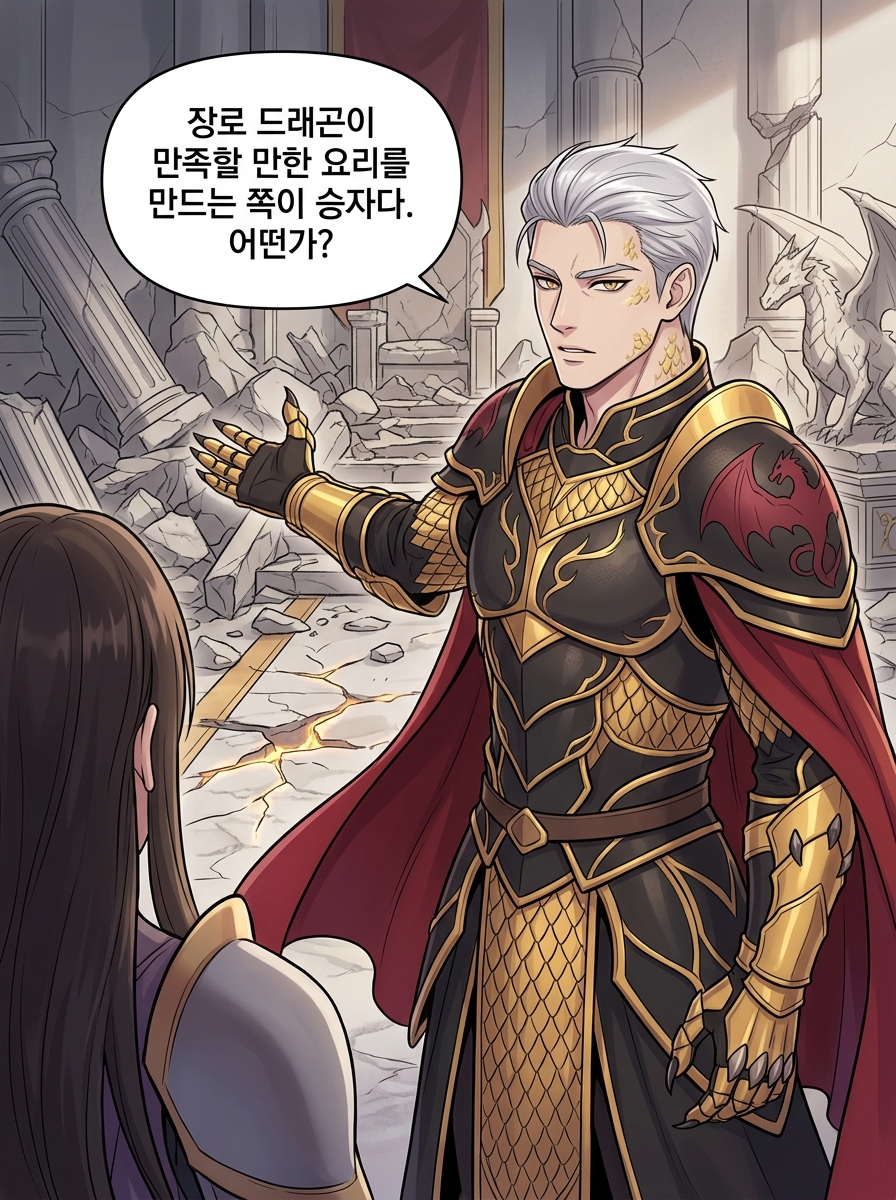 장로 드래곤의 심판 4컷