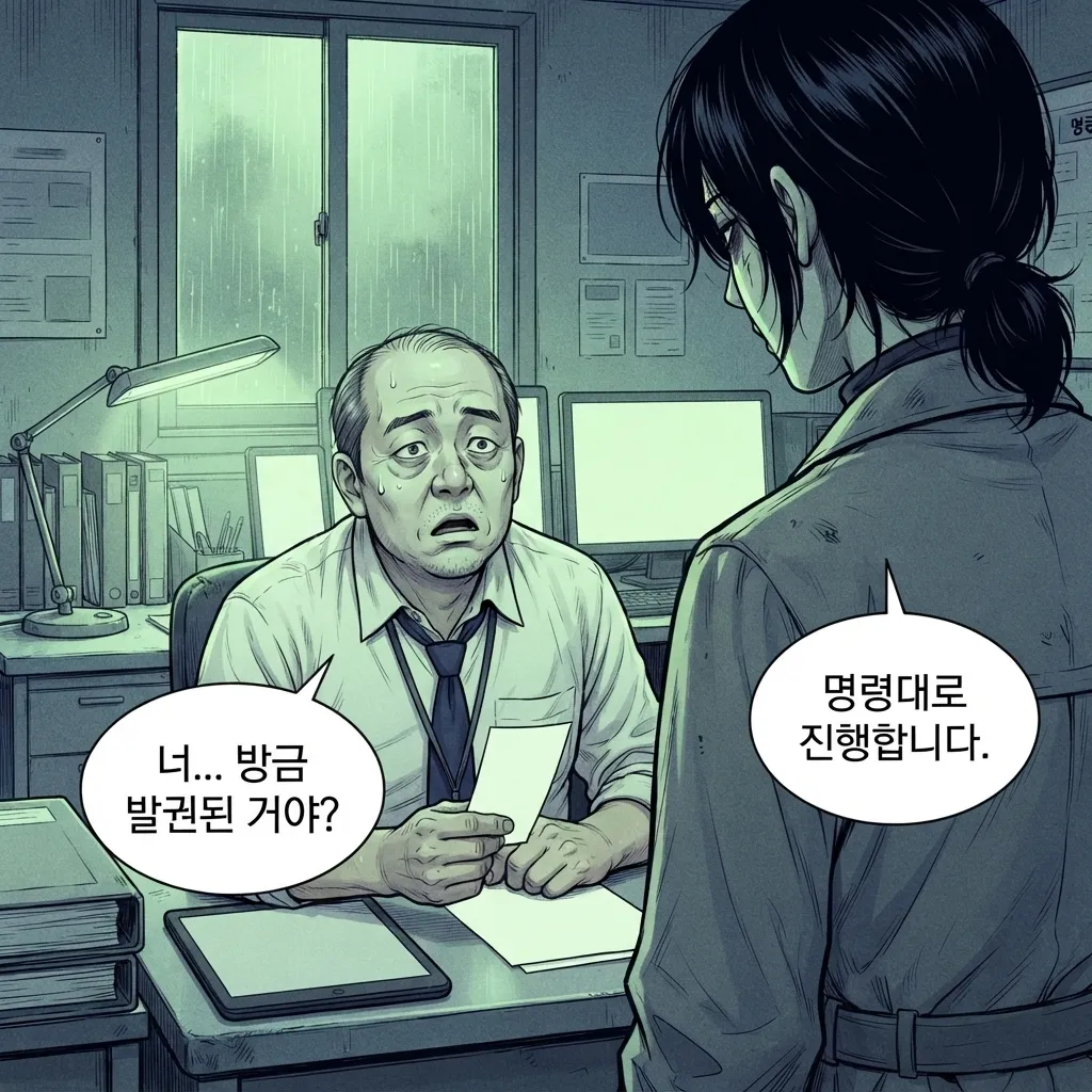 승차 명령 4컷