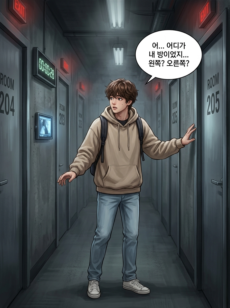 침묵의 집성촌: 관찰자 게임 11컷