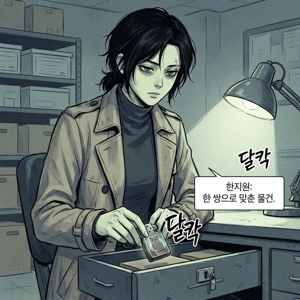남겨진 소지품 3컷