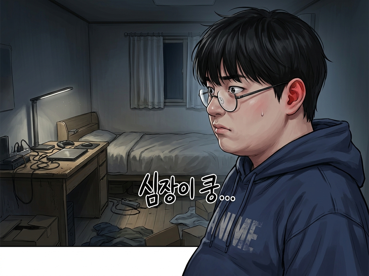 첫 만남의 기록 4컷