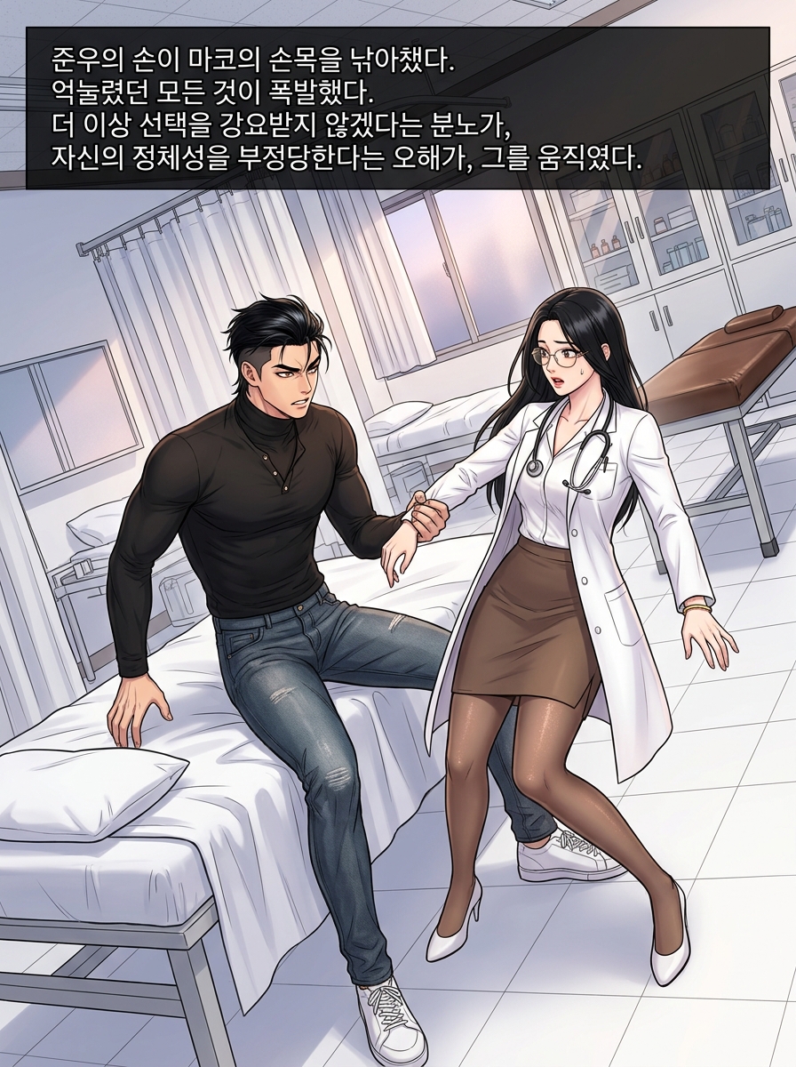 양호교사 마코 - 치료라는 이름의 시험 18컷