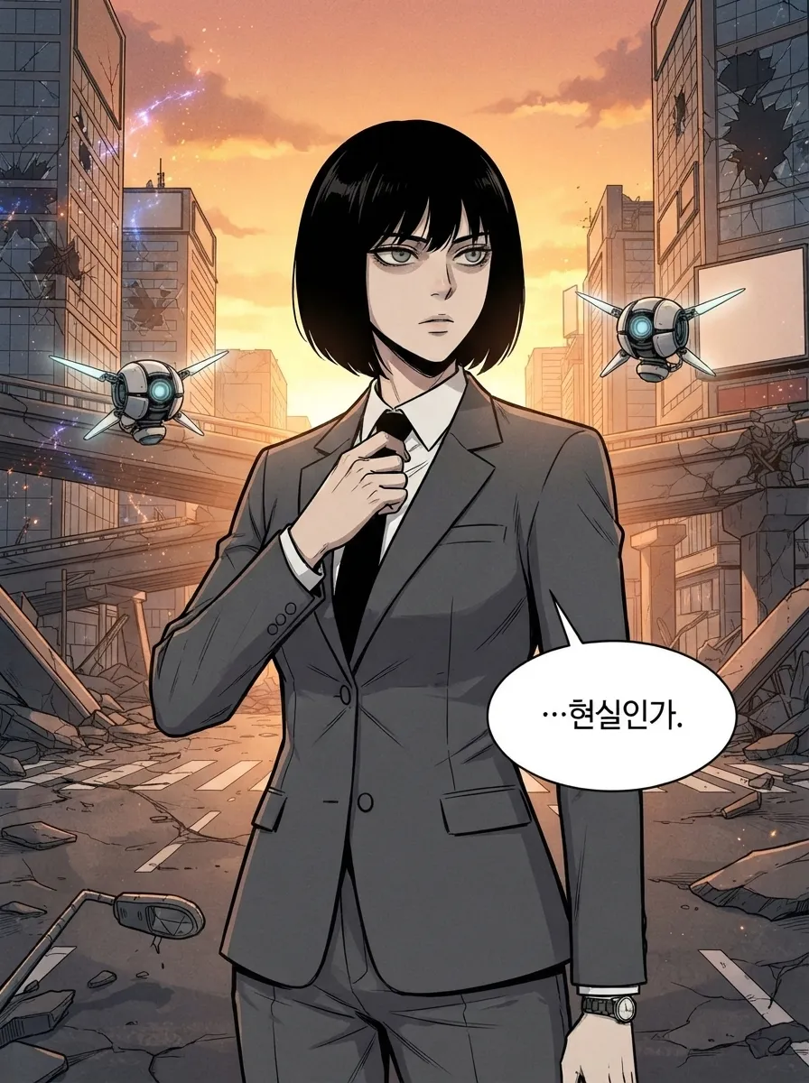 세 여신의 재회, 그리고 새로운 질문 8컷