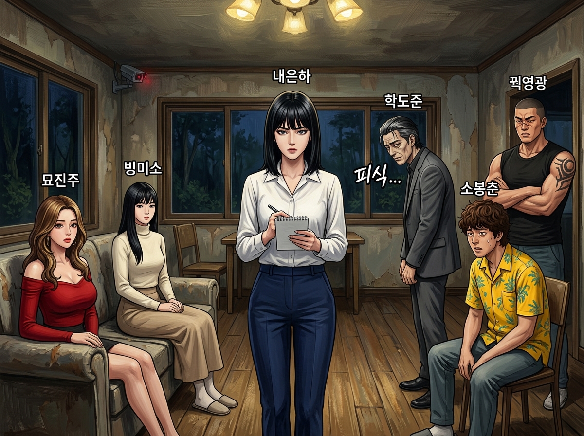 침묵의 집성촌: 관찰자 게임 8컷