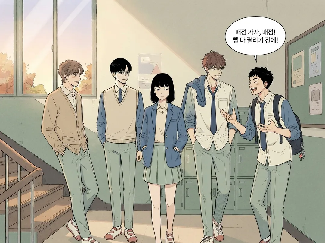 무표정의 온도 7컷
