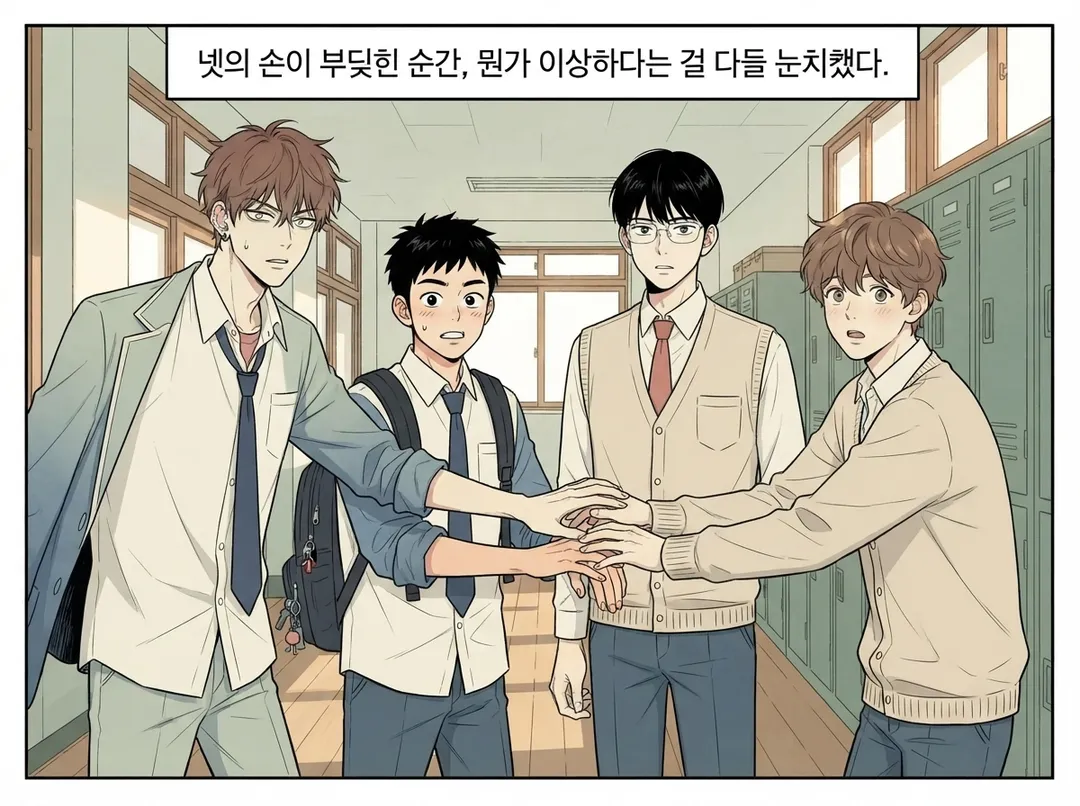 무표정의 온도 13컷