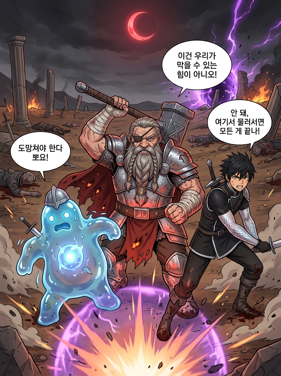1000년 전, 시초의 비명 5컷