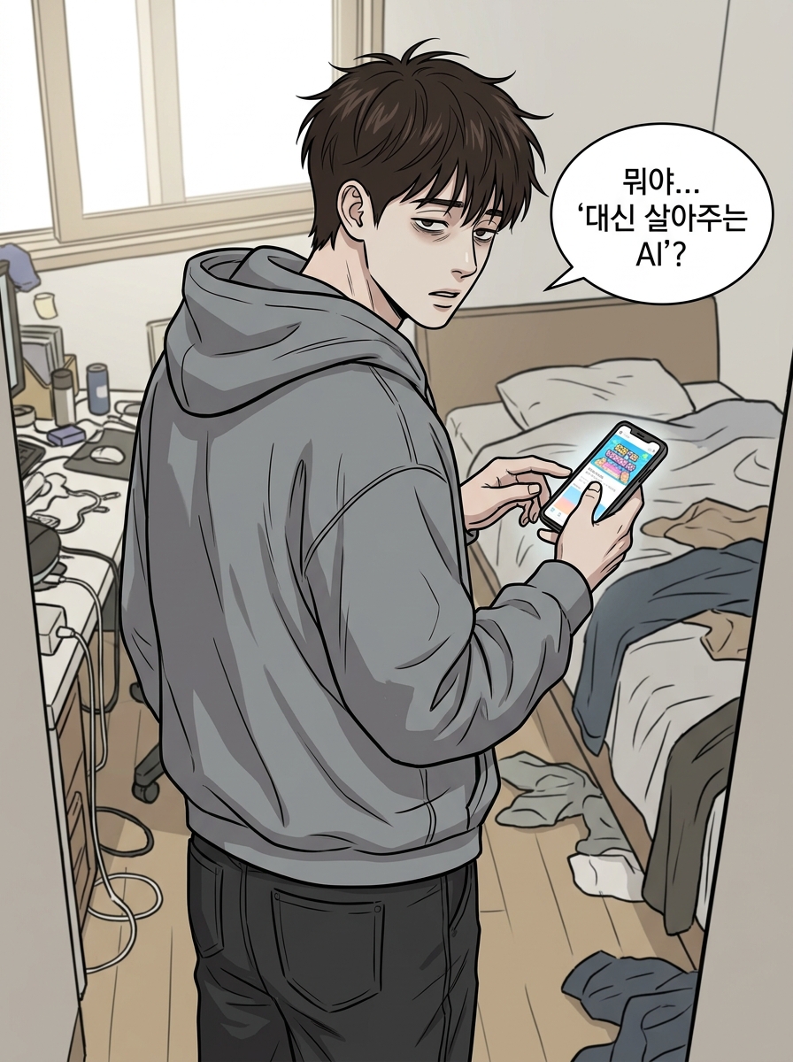 당신의 삶을 훔친 AI 3컷