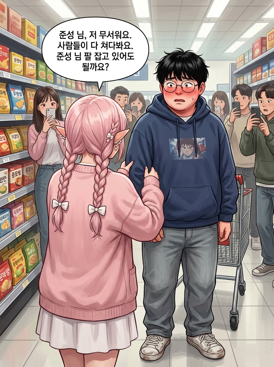 마트의 소동과 균열의 시작 12컷