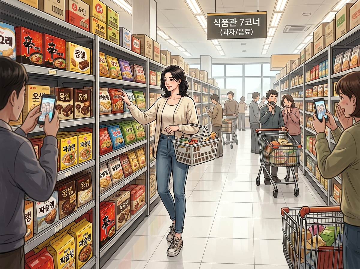 마트의 소동과 균열의 시작 14컷
