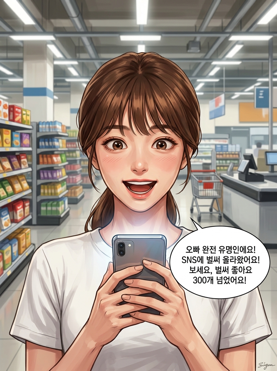 마트의 소동과 균열의 시작 18컷