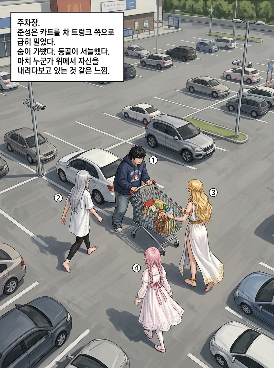 마트의 소동과 균열의 시작 22컷