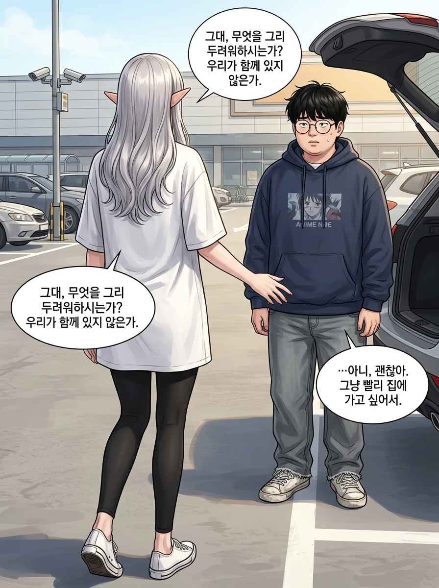 마트의 소동과 균열의 시작 24컷