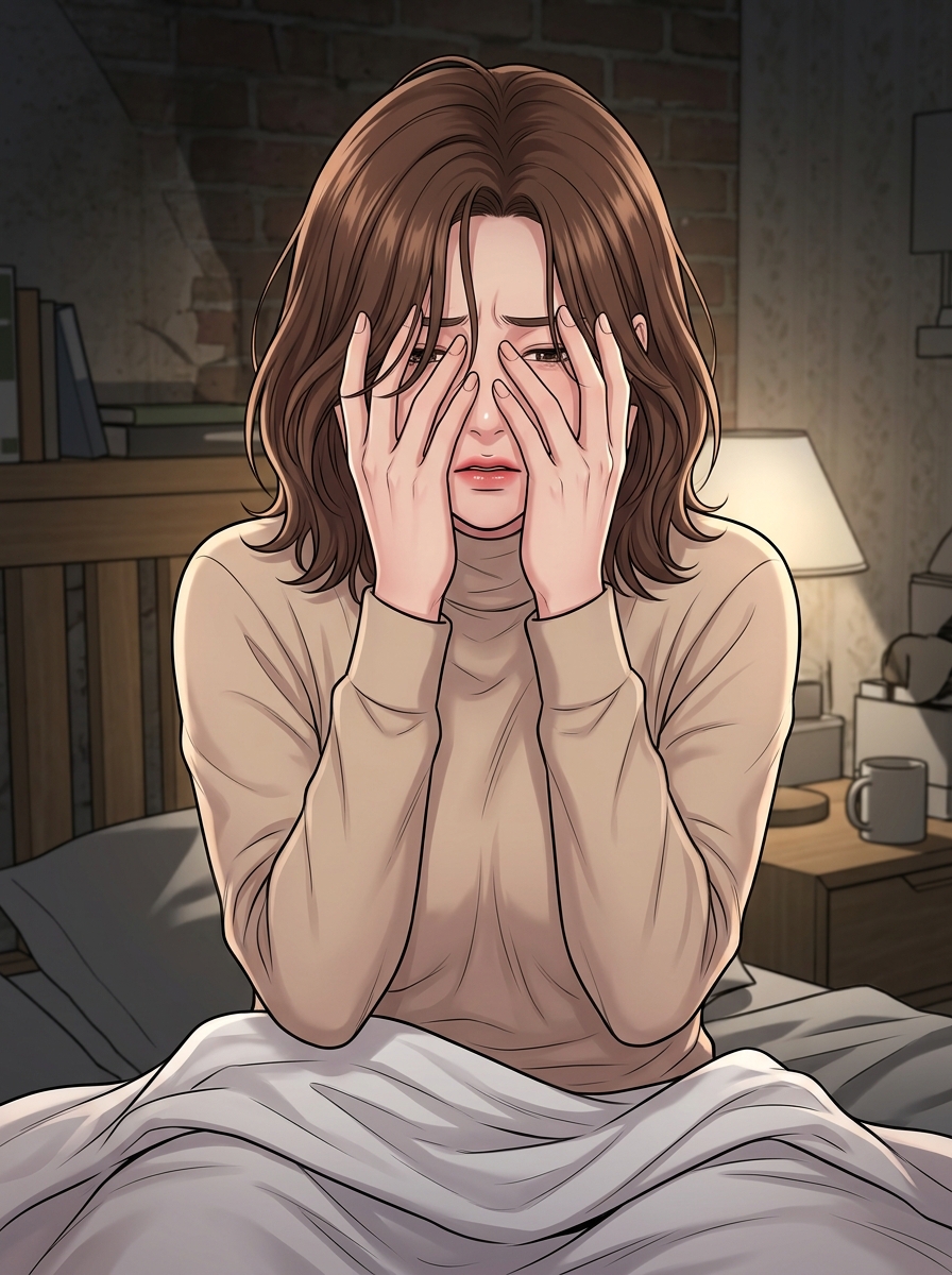 같은 밤, 다른 방 4컷