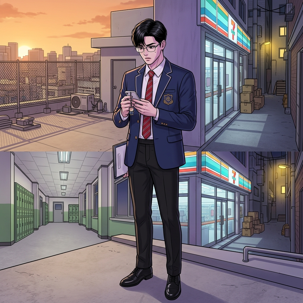 옥상의 눈물 18컷