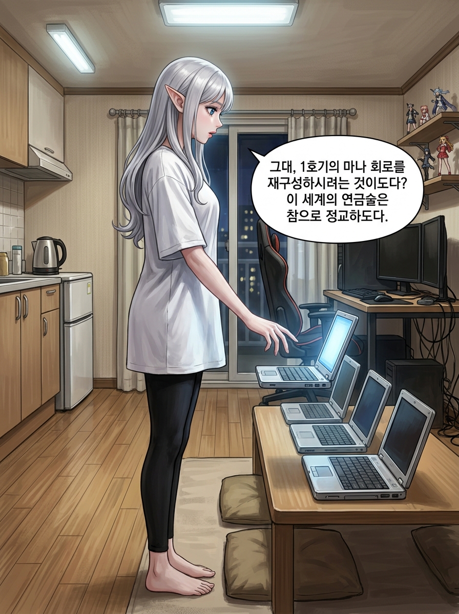 질투의 펌웨어 - 2호기의 역습 4컷