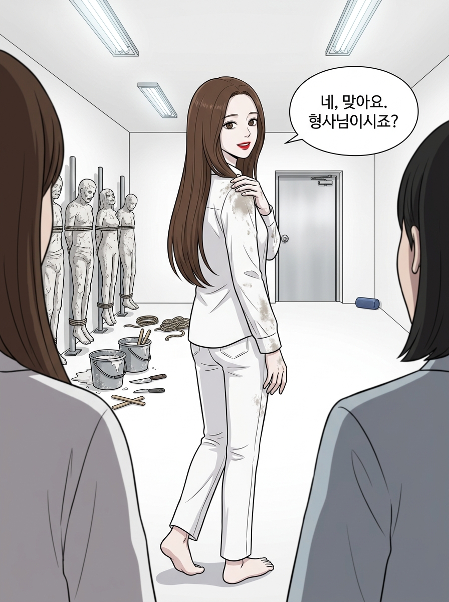 하얀 방의 증언 4컷