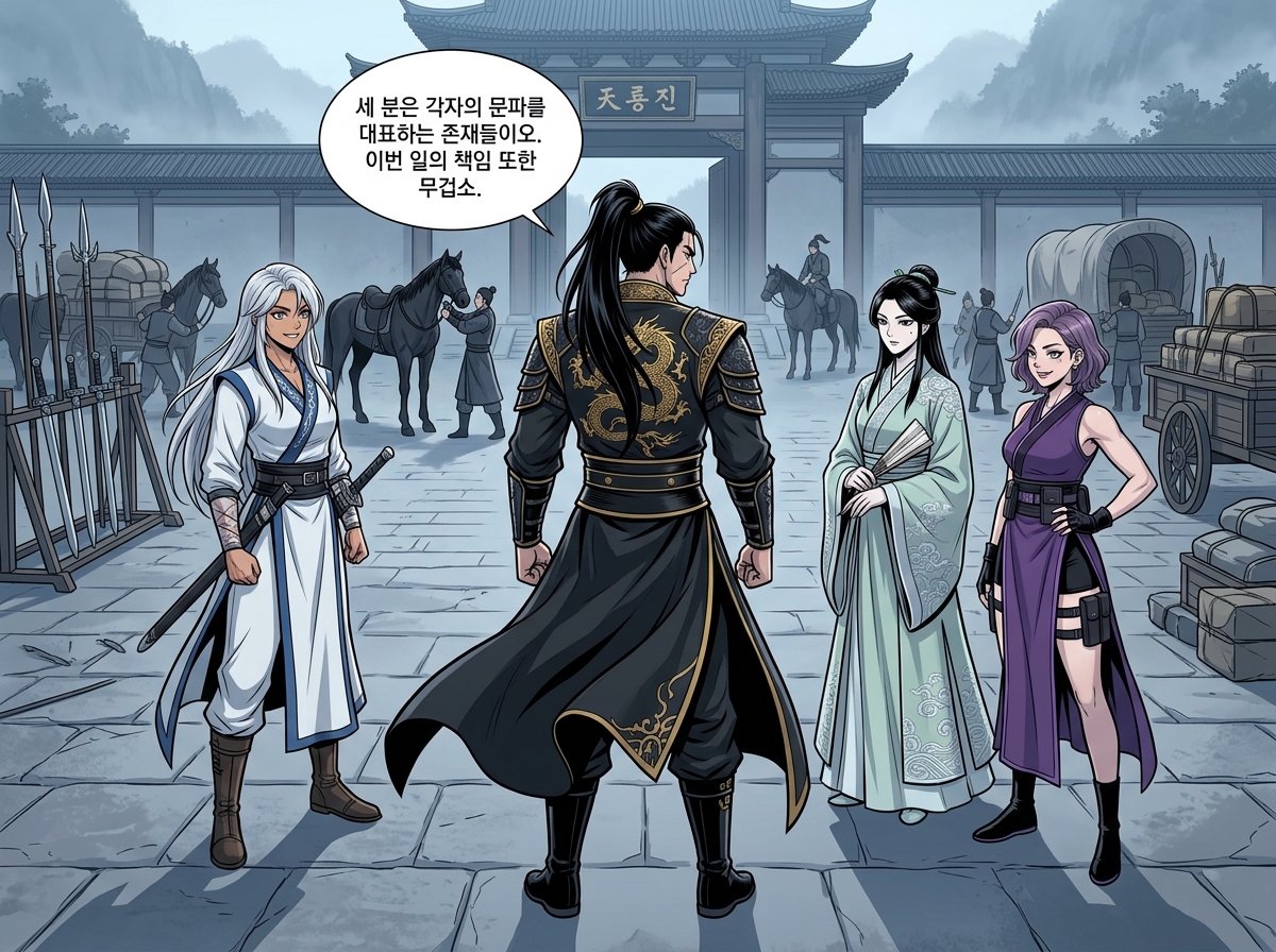 천룡파의 그림자, 제국을 삼키다 17컷