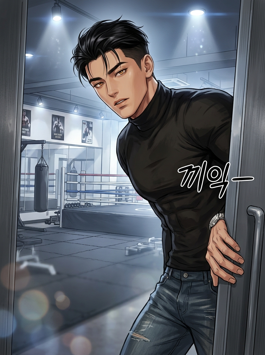 근육의 언어 - 땀으로 쓰는 진실 4컷