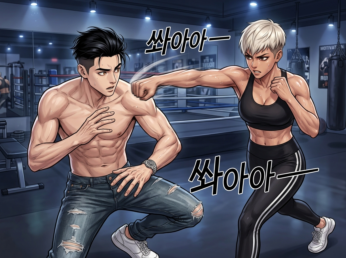 근육의 언어 - 땀으로 쓰는 진실 16컷