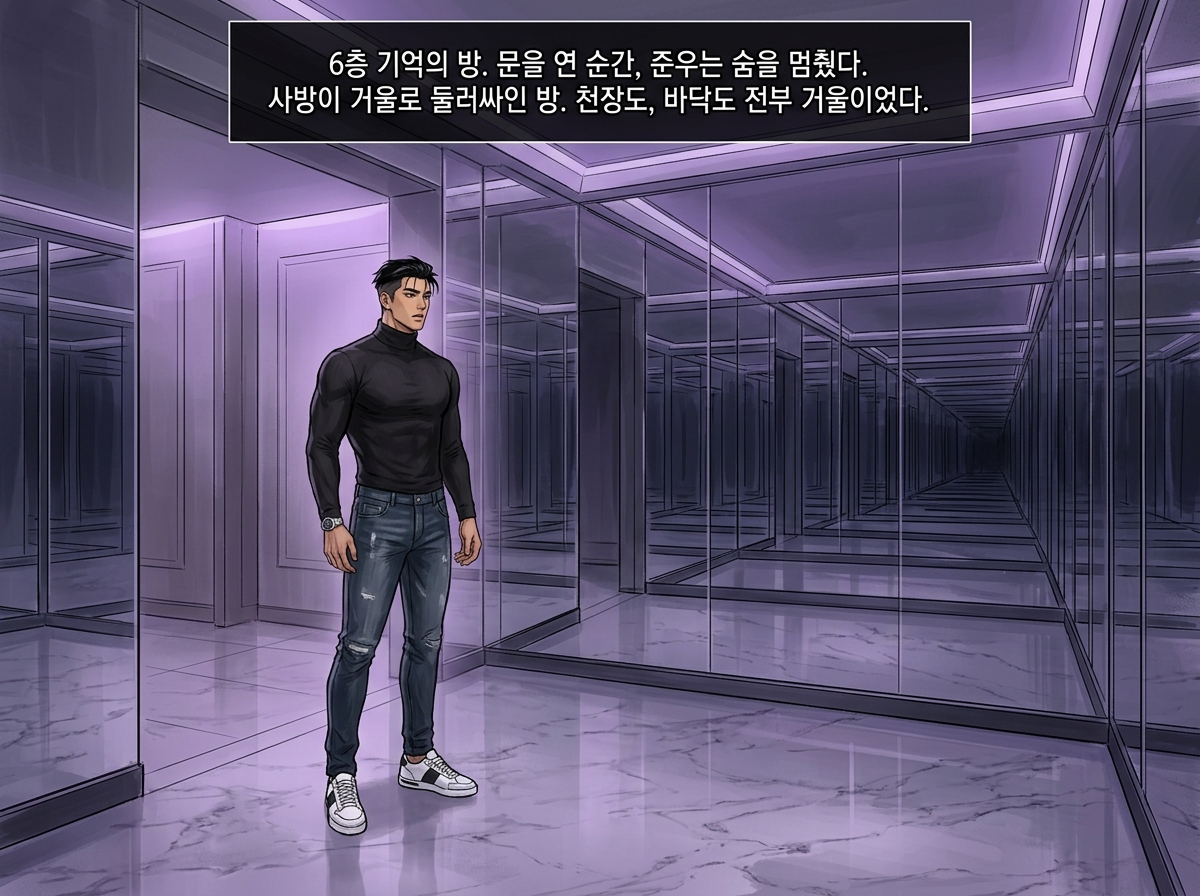 거울 너머의 진실 9컷