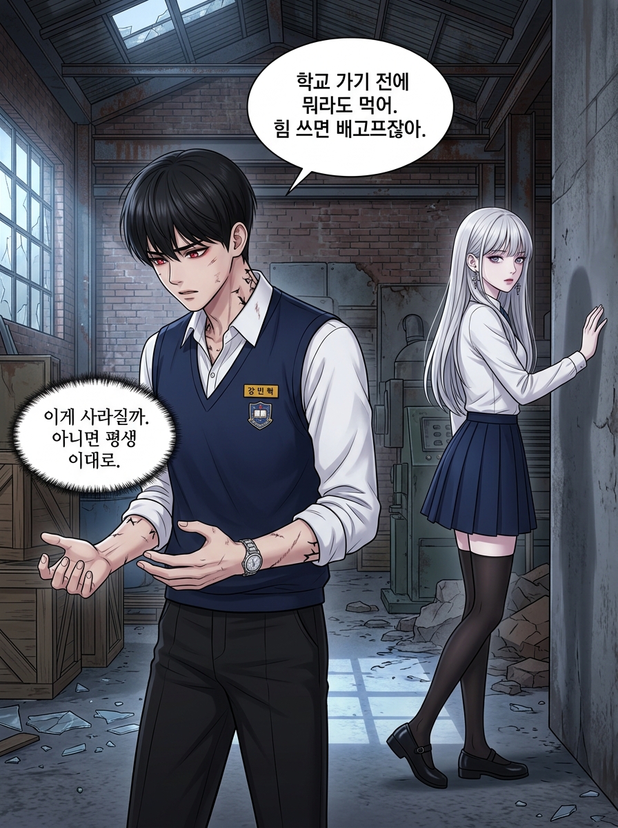 반검사 3화 각성의 부작용 8컷