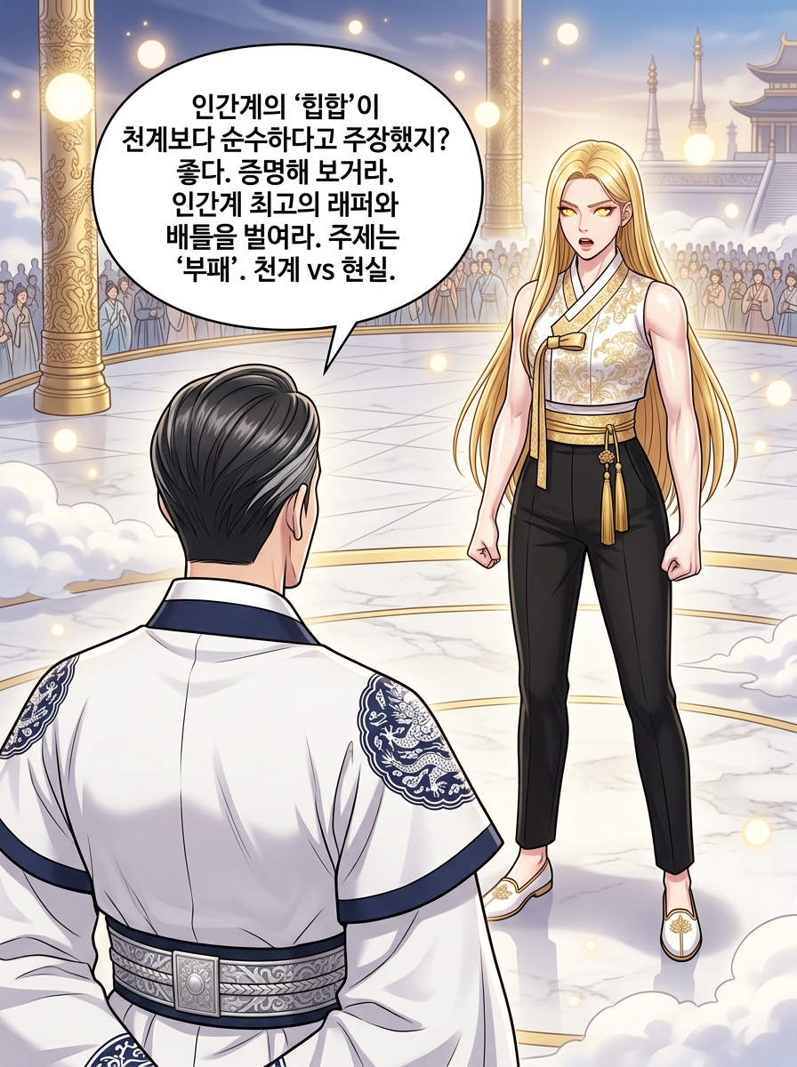 빛이 말하길, 비트가 내려왔다 4컷