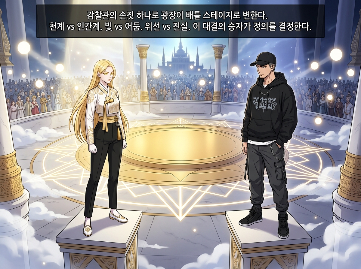 빛이 말하길, 비트가 내려왔다 12컷